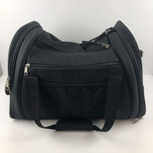 ASPCA airline approved black pet carrier